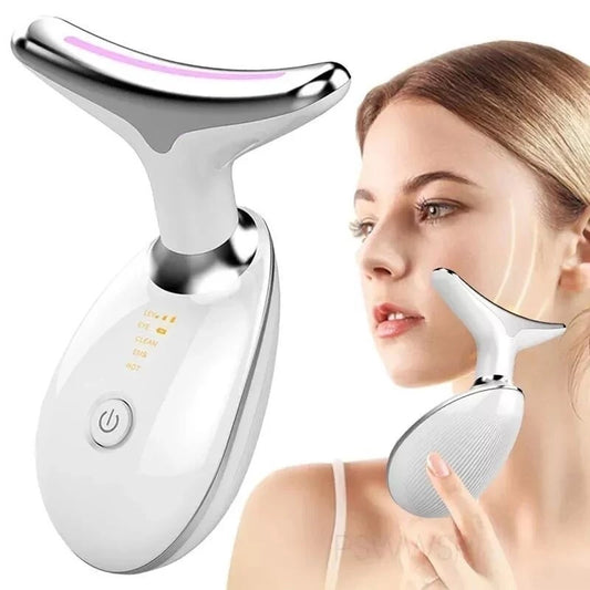 Masajeador Facial para el Cuello Blanco